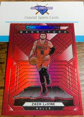 Zach LaVine [Red] Basketball Cards 2021 Panini Obsidian Magnitude Prices