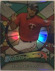 Byron Buxton [Orange Refractor] Baseball Cards 2016 Topps Chrome Future Stars Prices