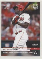 Aristides Aquino Baseball Cards 2019 Topps Now Card of the Month Prices