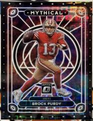 Brock Purdy [Black Pandora] Football Cards 2022 Panini Donruss Optic Mythical Prices