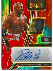 The All Mighty Bobby Lashley [Tie Dye Prizm] Wrestling Cards 2022 Panini Select WWE Signatures Prices