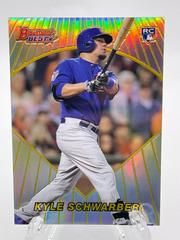Kyle Schwarber [Orange Refractor] Baseball Cards 2016 Bowman's Best 1996 Prices