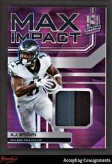 A. J. Brown [Neon Pink] Football Cards 2022 Panini Spectra Max Impact Prices