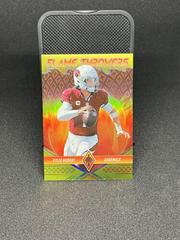 Kyler Murray [Yellow] #FT-14 Football Cards 2022 Panini Phoenix Flame Throwers Prices