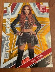 Becky Lynch [Orange] Wrestling Cards 2023 Donruss Elite WWE Star Status Prices