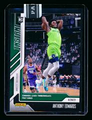 Anthony Edwards #152 Basketball Cards 2020 Panini Instant Prices