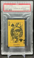 Johnny Mostil [Queen of Spades] Baseball Cards 1927 W560 Hand Cut Prices