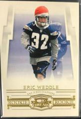 Eric Weddle [Retail Rookie] Football Cards 2007 Panini Donruss Threads Prices