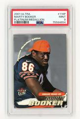 Marty Booker [Platinum Medallion] Football Cards 2001 Ultra Prices