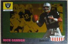 Rich Gannon [Foil Gold] #48 Football Cards 2003 Topps All American Prices