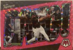 Eloy Jimenez [Pink Fluorescent] #BG-15 Baseball Cards 2022 Panini Mosaic Bang Prices