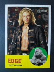 Edge #16 Wrestling Cards 2006 Topps Heritage II WWE Prices