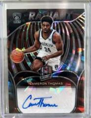 Cameron Thomas [Astral] Basketball Cards 2021 Panini Spectra Radiant Signatures Prices