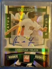 Christian Yelich [Signature Status] Baseball Cards 2010 Donruss Elite Extra Edition Prices