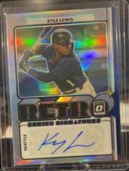 Kyle Lewis Baseball Cards 2021 Panini Donruss Optic Retro Signature Series Prices