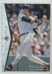 Jose Canseco [Silver] #130 Baseball Cards 1995 SP Prices
