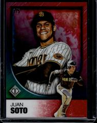 Juan Soto [Red Refractor] #98 Baseball Cards 2023 Topps Transcendent Prices