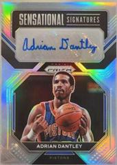 Adrian Dantley [Silver] Basketball Cards 2022 Panini Prizm Sensational Signatures Prices