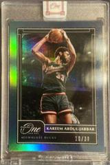 Kareem Abdul Jabbar [Blue] Basketball Cards 2020 Panini One and One Prices