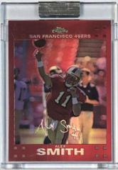 Alex Smith [Red Refractor] Football Cards 2007 Topps Chrome Prices