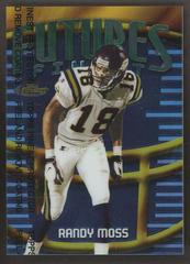 Randy Moss [w/ Coating] #F13 Football Cards 1998 Topps Finest Futures Prices