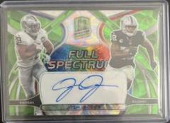 Josh Jacobs [Green] Football Cards 2022 Panini Spectra Full Spectrum Autographs Prices
