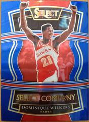 Dominique Wilkins [Blue Prizm] #1 Basketball Cards 2021 Panini Select Company Prices