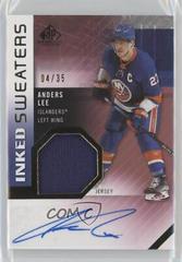 Anders Lee Hockey Cards 2021 SP Game Used Inked Sweaters Autograph Prices