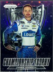 Jimmie Johnson #3 Racing Cards 2023 Panini Prizm NASCAR Championship Trophy Prices