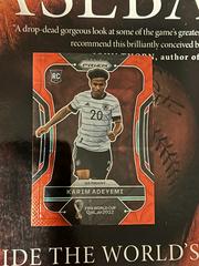 Karim Adeyemi [Choice Red] #111 Soccer Cards 2022 Panini Prizm World Cup Prices