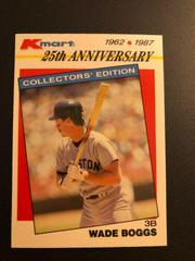 Wade Boggs #23 Baseball Cards 1987 Kmart Prices