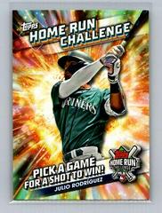 Julio Rodriguez Baseball Cards 2024 Topps Home Run Challenge Prices