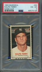 Ralph Terry [Hand Cut] #20 Baseball Cards 1963 Bazooka Prices