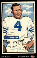 Dan Edwards Football Cards 1952 Bowman Small Prices