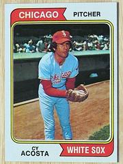Cy Acosta #22 Baseball Cards 1974 Topps Prices