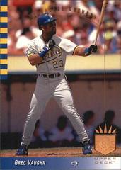 Greg Vaughn #71 Baseball Cards 1993 SP Prices