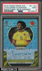 Juan Cuadrado [Blue Shimmer] Soccer Cards 2018 Panini Prizm World Cup Signatures Prices