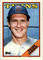 Tom Herr #49T Baseball Cards 1988 Topps Traded Prices