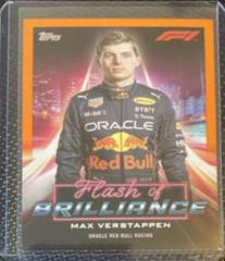Max Verstappen [Orange] #FOB-MV Racing Cards 2022 Topps Formula 1 Flash of Brilliance Prices