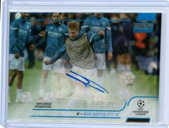 Kevin De Bruyne Soccer Cards 2021 Stadium Club Chrome UEFA Champions League Autographs Prices