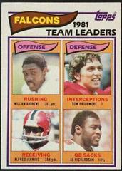 Atlanta Falcons [Team Leaders] #271 Football Cards 1982 Topps Prices
