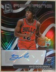 Ayo Dosunmu Basketball Cards 2021 Panini Spectra Aspiring Autographs Prices