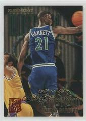Kevin Garnett #1 Basketball Cards 1995 Fleer Rookie Phenom Prices