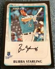 Bubba Starling Baseball Cards 2011 Bowman Draft Prospects Prices