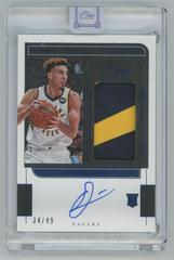 Chris Duarte [Blue] Basketball Cards 2021 Panini One and One Rookie Autographs Prices