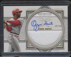 Ozzie Smith Baseball Cards 2022 Topps Definitive Autograph Collection Prices