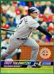 Troy Tulowitzki [1st Day Issue] #36 Baseball Cards 2008 Stadium Club Prices