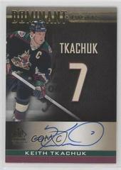 Keith Tkachuk [Gold Autograph] #DD-29 Hockey Cards 2020 SP Signature Edition Legends Dominant Digits Prices