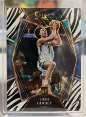 Josh Giddey [Zebra Prizm] Basketball Cards 2021 Panini Select Prices