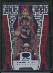 Nassir Little [Blue] Basketball Cards 2019 Panini Crown Royale Rookie Royalty Prices